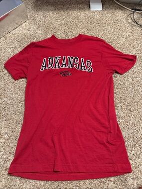 Arkansas Razorbacks Red Graphic Tee